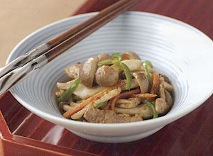 ぶなしめじのカレーきんぴら